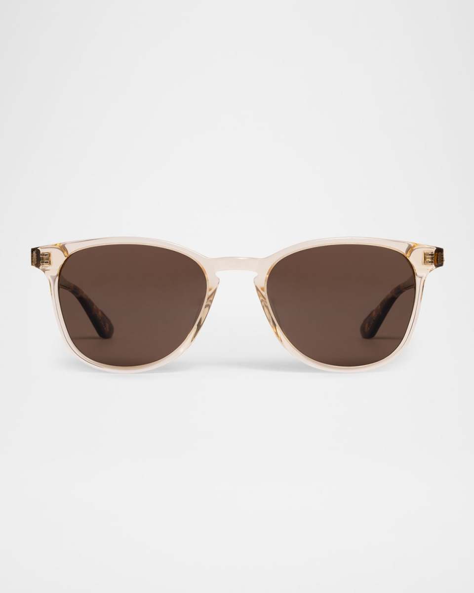Olivier Acetate Round Sunglasses
